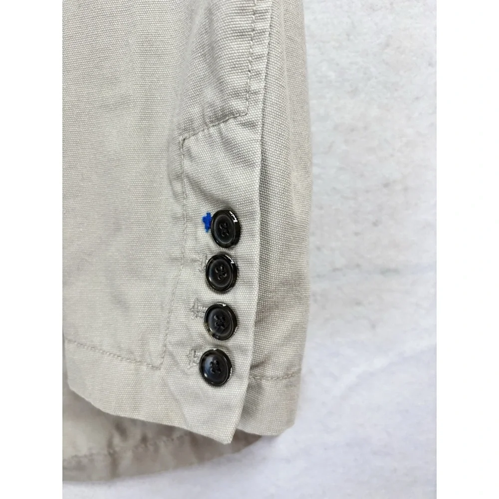 Boden Mens 42R Cotton Sport Coat 2 Button Jacket Smart Casual Khaki Preppy‎